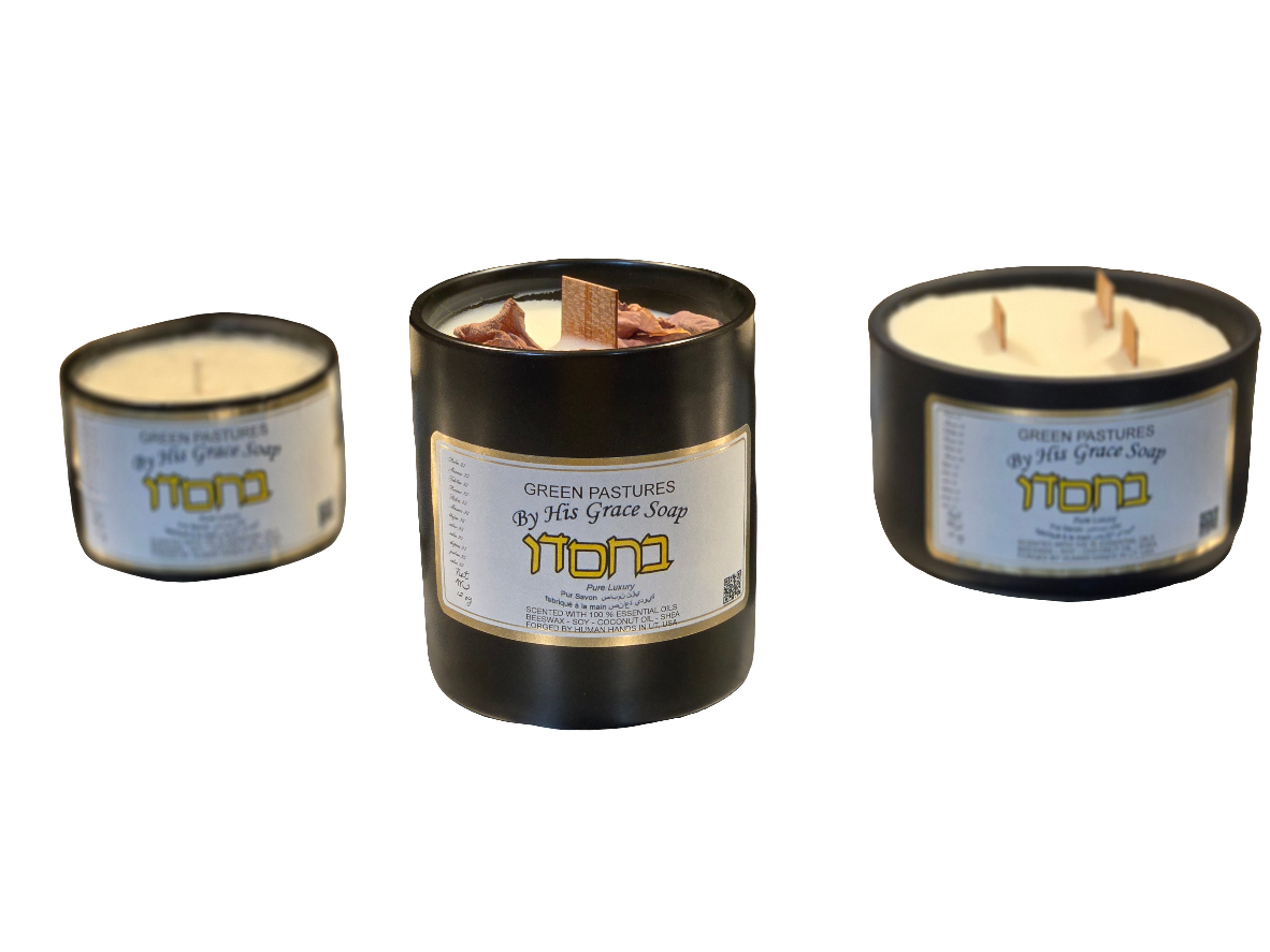 Green Pastures Beeswax/Soy 3 Candle bundle